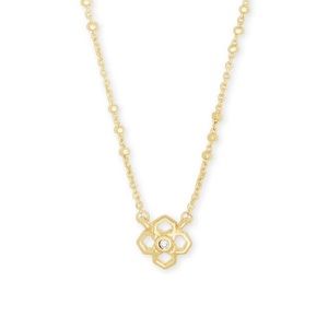 NWT Kendra Scott Rue pendant necklace - 14k gold plated